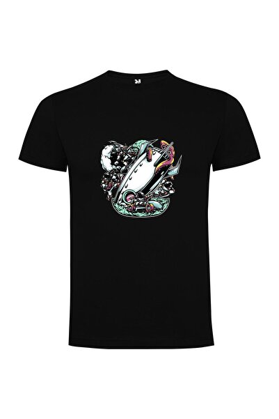 iLovePrints Spaceship Bowl Chaos Tshirt