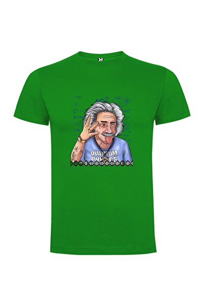iLovePrints Quantum Einstein Face Tshirt