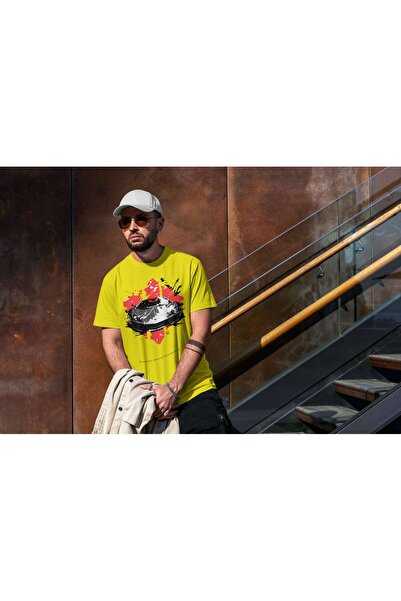 iLovePrints Abstract Sports Car Illustration Tshirt