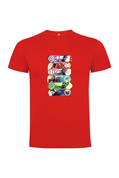 iLovePrints Marvelous Avengers Stack Tshirt