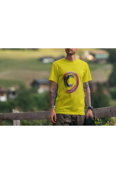 iLovePrints Abstract Cosmic Swirl Tshirt