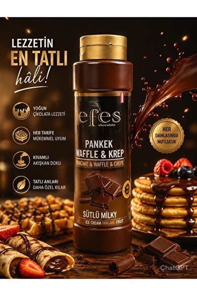 Efes Sütlü waflle sos 800 gr