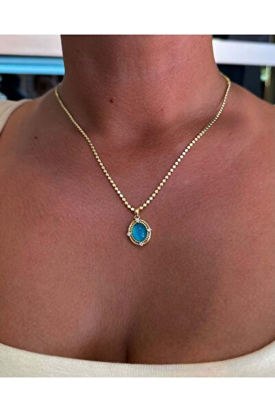 neslyaccessories Aqua Aura Necklace