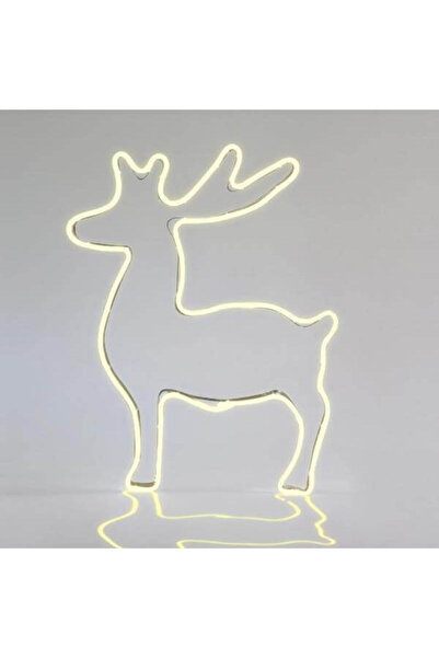 Generic Φωτοσωλήνας NEON LED τάρανδος, 51x65 cm με 3 m φωτοσωλήνα, IP44, Εσωτ...