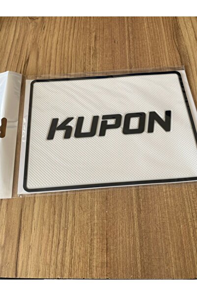 labaxe Black and White Ku Pon Anti-Slip Pad for Car Interior Dashboard