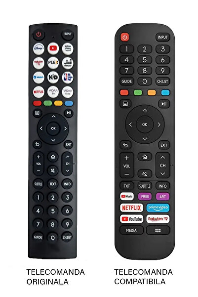 Generic (Unbranded) Telecomanda inlocuitoare compatibila TV Hisense ERF2J36H ...