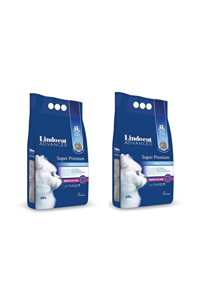 Lindo Cat LindoCat Advanced Süper Premium Multi Cat Bikarbonatlı Kokusuz Topa...