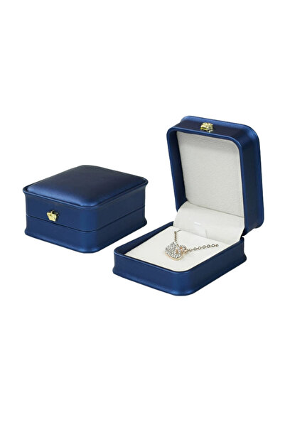 Generic Luxury Blue Jewelry Box Set (12Pcs) - Elegant Gift Packaging for Ring...