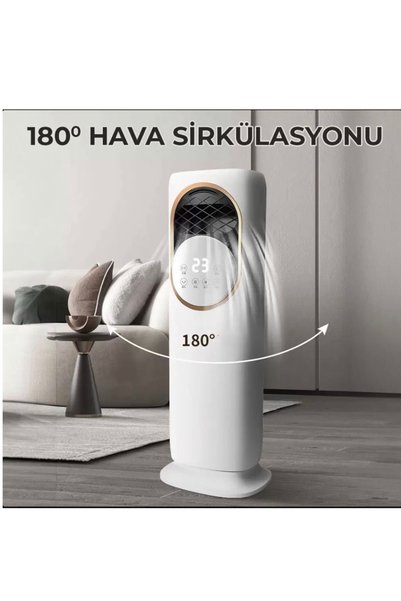 Uzaktan Kumandalı 4'ü 1 Arada Hava Isıtıcı Soğutucu Nemlendirici UV Sterilizasyon