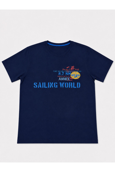ANNEX Tricou pentru bărbați, mărime mare, din bumbac, cu croială confortabilă...