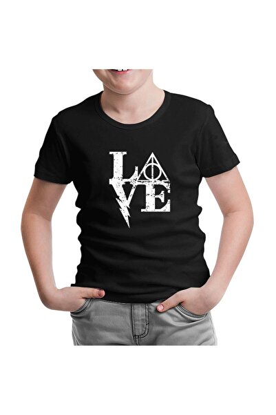 Lord T-Shirt Hp - Love Black Kids Tshirt
