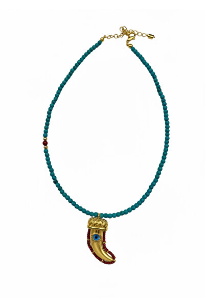 Bo Takı ve Aksesuar Blue bead necklace