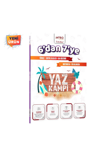 İntro Yayınları 2026 6 . Sınıf dan 7 ye Tüm Dersler Yaz Kampı