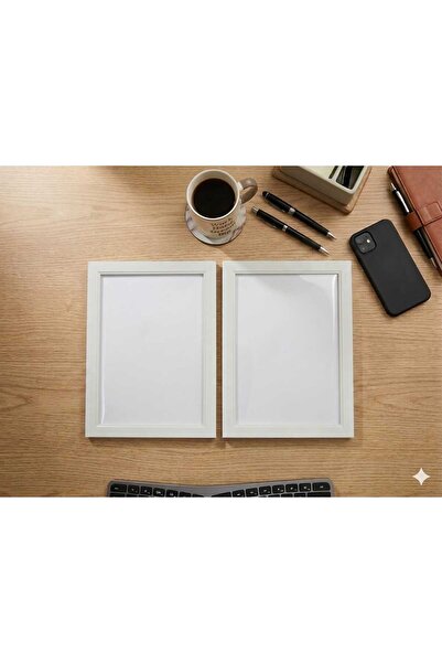 fy design BELI 2 KOMADA A4 VELIČINA (21X29.7) ZIDNI OKVIR ZA SLIKE, CERTIFIKA...