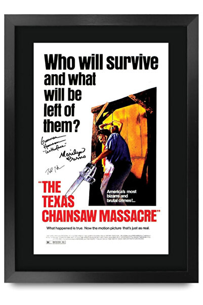 HWC Trading The Texas Chainsaw Massacre Gifts Printed Signed Autograph Pictur...