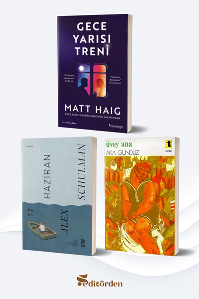Toker Yayınları Gece Yarısı Treni/Matt Haig - 17 Haziran/Alex Schulman - Üvey...