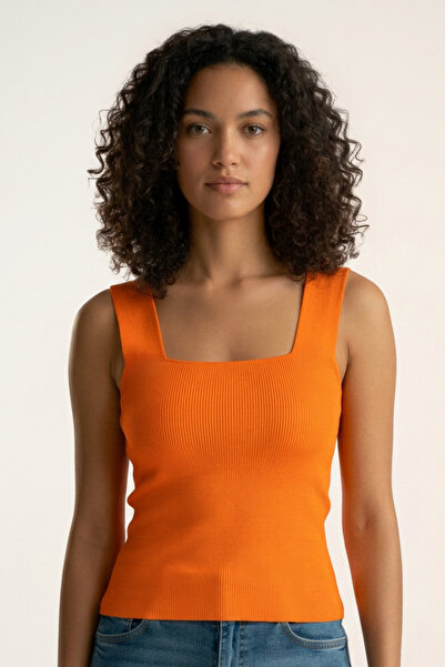 MEOSHE Women's Blouse Square Neck Wide Strap Athlete Summer Lycra Bodysuit