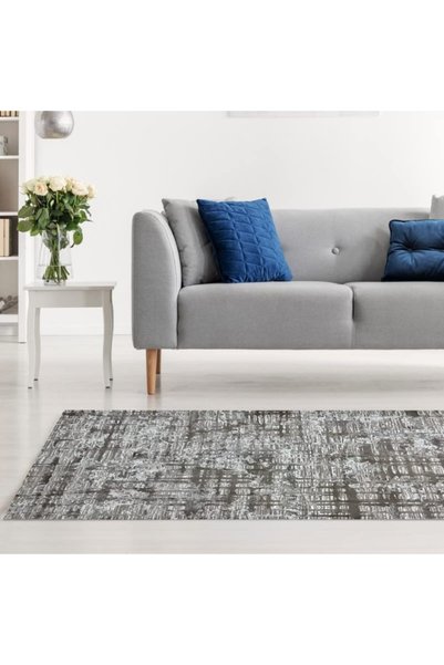 Handpicked Furniture Abstract Beige Rectangular Carpet Ultra Soft Area Carpets For Bed Room Living Room And Dining room Anti-slip Floor Carpets Easy to Clean Made In Turkey