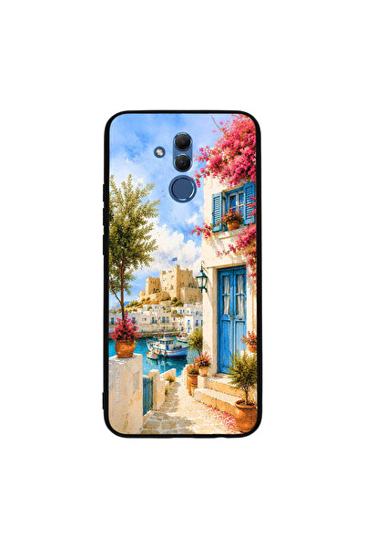 Sonique Θήκη Greek Island Muse Series για Huawei Mate 20 Lite Ροδίτικο Λιμάνι
