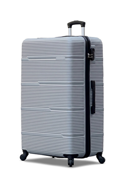 ZAAPPY Hard Shell Horizon Line ABS Lightweight 32 Inch (36-40KG) Luggage, Com...