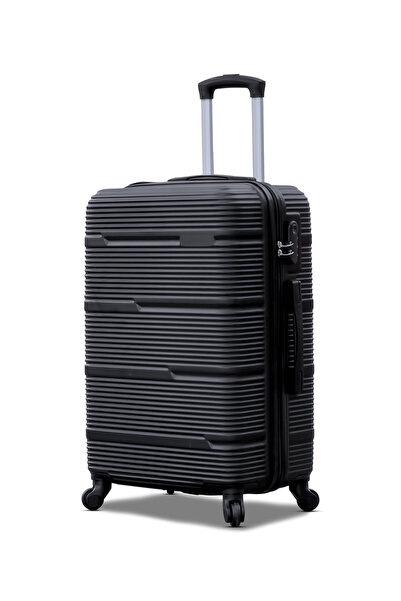 ZAAPPY Hard Shell Horizon Line ABS Lightweight 24 Inch (20-25KG) Luggage, Com...