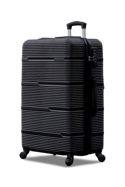 ZAAPPY Hard Shell Horizon Line ABS Lightweight 32 Inch (36-40KG) Luggage, Com...