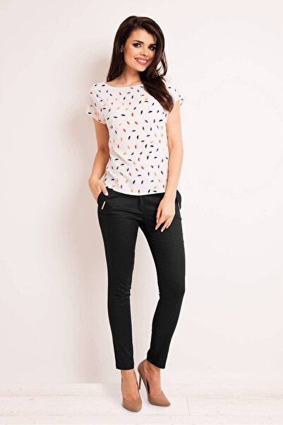 Infinite You Bluza Dama, InfiniteYou, Poliester, Alb/Multicolor, M