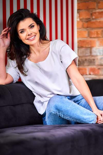 Infinite You Bluza Dama, Awama, Material Bumbac, Stil Casual, Croi Regular, F...