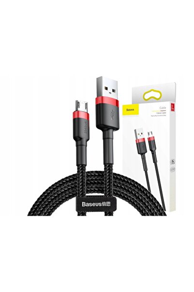 Mardil Cablu Micro USB Baseus CAMKLF-B91 1m Negru, Încărcare rapidă, Sincroni...