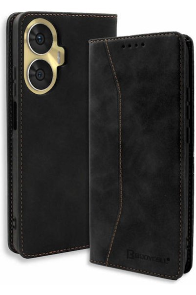 Other Bodycell Πορτοφόλι από συνθετικό δέρμα PU, Μαύρο (Realme C55) Κωδικός: ...