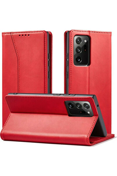 Other Bodycell Θήκη Βιβλίο από Συνθετικό Δέρμα PU, Κόκκινο (Galaxy Note 20 Ul...