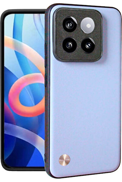 Other Bodycell Vegan Δερμάτινη Θήκη Πλάτης Ανοιχτό Μπλε (Xiaomi 14 Pro) Κωδικ...