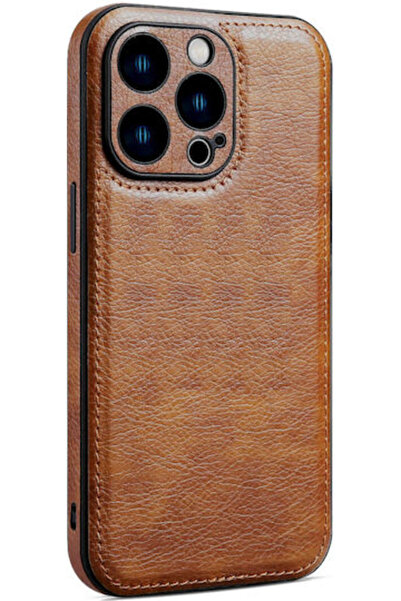 Other Bodycell Prestige Κάλυμμα Πλάτης Δερμάτινο Καφέ (iPhone 14 Pro) Κωδικός...