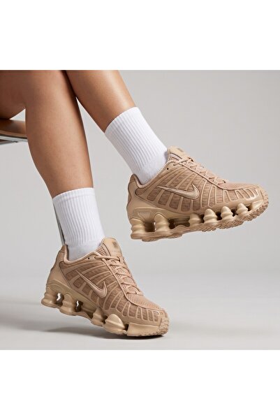 Nike Shox Tl Brown Casual Sneaker Sportie (Narrow Fit)