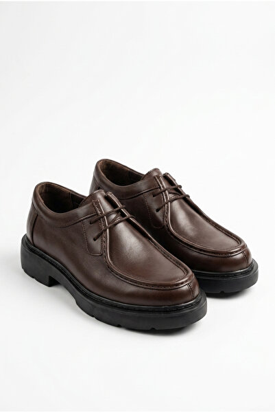 PLATTO MODA Genuine Leather Men's Casual Shoes – Lightweight Eva Sole and Mod...