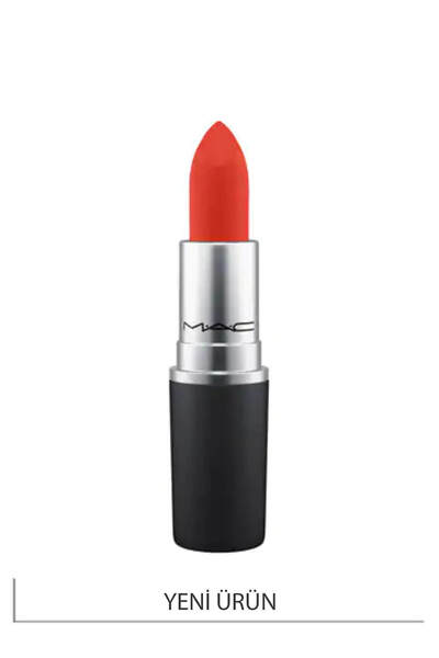 M.A.C Powder Kiss Style Shocked Hafif Dokulu Yumuşak Mat Bitişli Ruj 3 g