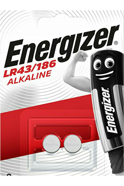 Energizer 186 Αλκαλικές Μπαταρίες Ρολογιού LR43 1.5V 2 τεμάχια