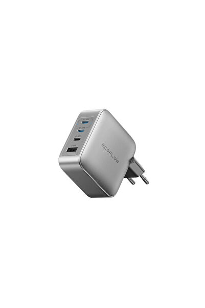 EcoFlow RAPID Pro 140W GaN Επιτραπέζιος Φορτιστής, 3x USB-C, USB-A, Γκρι