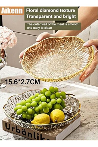 Aikenn Fruit plate light luxury home living room nut plate multifunctional de...