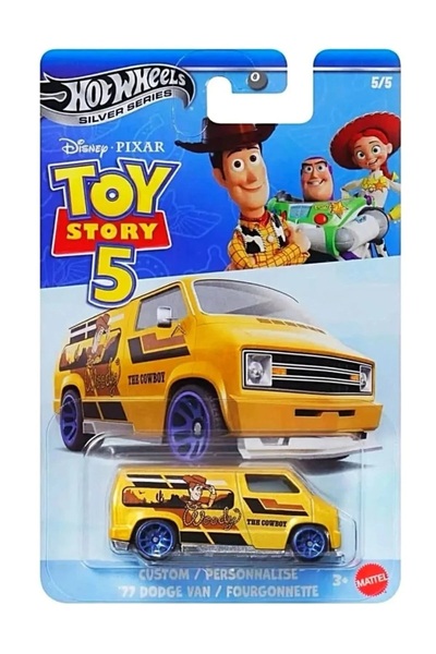 Hotwhells Toy Story 5 Series Custom'77 Dodge Van / Woody