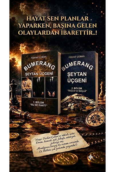 YAY - Yeni Anadolu Yayınları Bumerang Şeytan Üçgeni 2'li Set