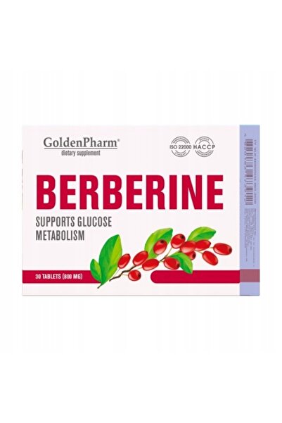 aram Berberyna Golden Pharm 30 Tablete a câte 800mg