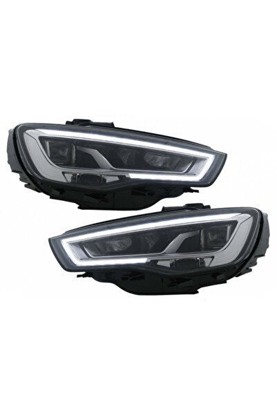 SEM Audi A3 2013-2016 Uyumlu Yedek Parça Ledli Far Seti