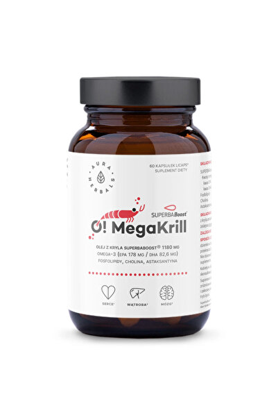 Aura Herbals O! Megakrill 60 Capsule