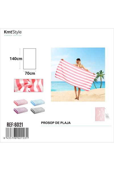 SOHO Prosop de Plaja, SOHO, Model Practic pentru Utilizare Zilnica, Material Textil Usor si Absorbant
