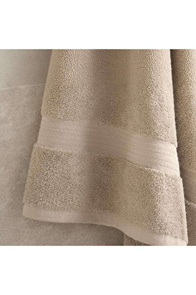 PAN HOME Ultra Luxe 780 Gsm Turkish Cotton Bath Sheet 90x150 Cm-sand