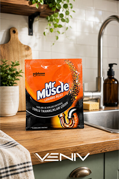 Mr. Muscle Lavabo Açıcı 50 gr 2 Adet