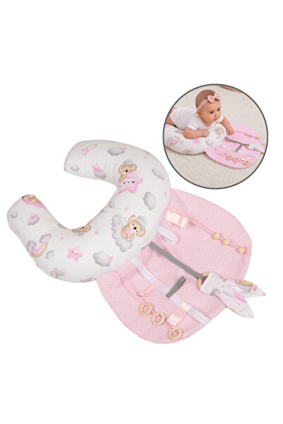 Kidizi Perna Tummy Time senzoriala pentru bebelusi Koala Dreams Pink, dezvolt...