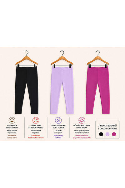 Gocoland Girl's Cotton Tights