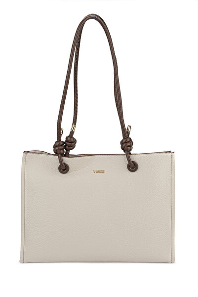 Ziya , Women's Shoulder and Hand Bag 161979Z3137 Beige-Brown